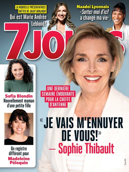 Title details for 7 Jours by TVA Publications Inc. - Available